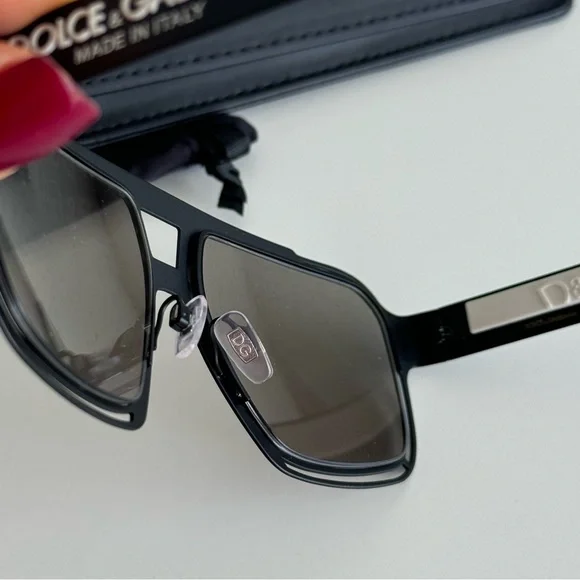 New! Dolce&Gabbana Sunglasses, DG2270 1106/K1, Monogram Mirror, Authentic